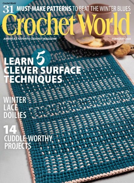 Crochet World – February 2023 Cover