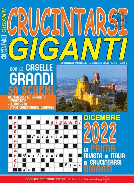 Crucintarsi Giganti – 09 dicembre 2022 Cover