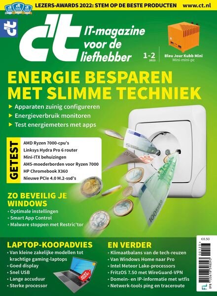 c’t Magazine Netherlands – januari 2023 Cover