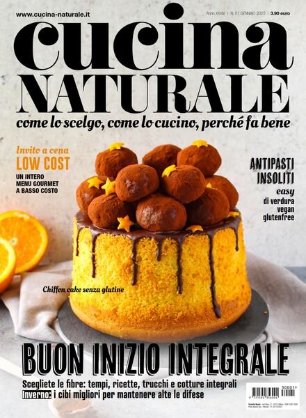 Cucina Naturale – Gennaio 2023 Cover