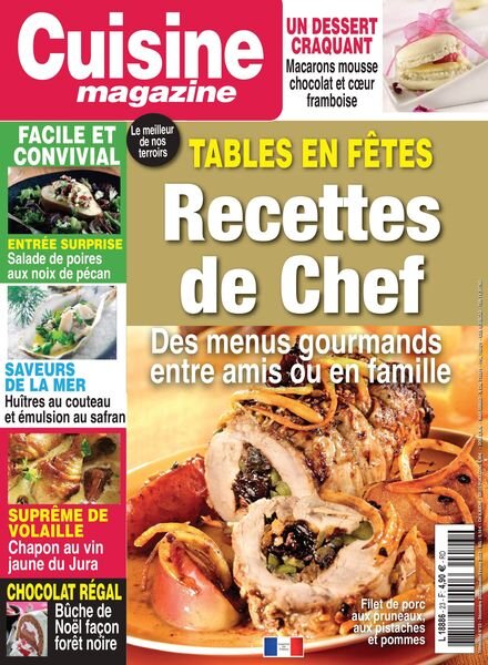Cuisine Magazine – decembre 2022 Cover