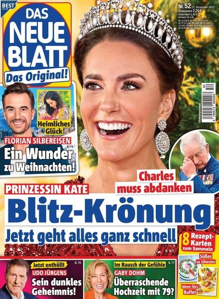 Das Neue Blatt – 21 Dezember 2022 Cover