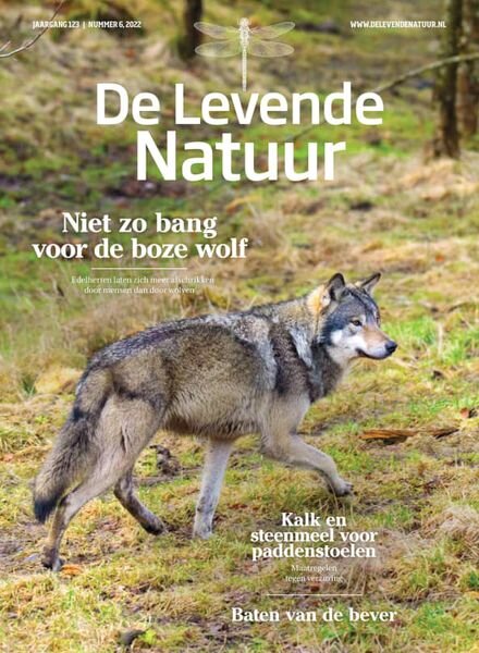 De Levende Natuur – november 2022 Cover