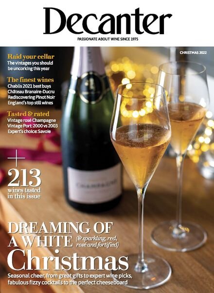 Decanter UK – Christmas 2022 Cover