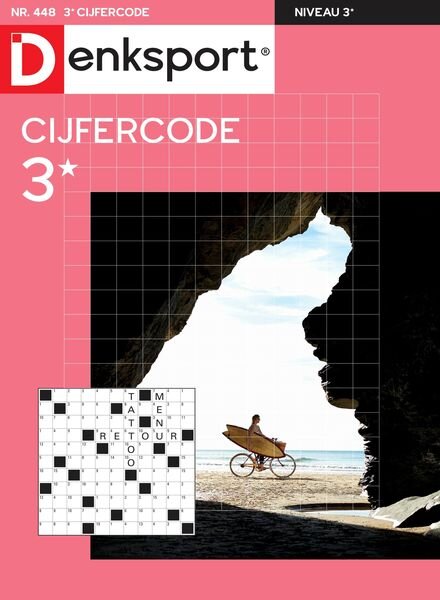 Denksport Cijfercode 3 – 01 december 2022 Cover