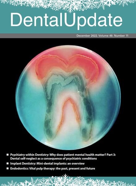 Dental Update – December 2022 Cover