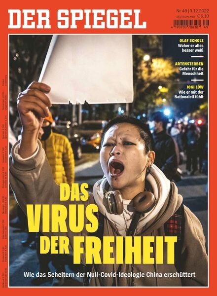 DER SPIEGEL – 03 Dezember 2022 Cover