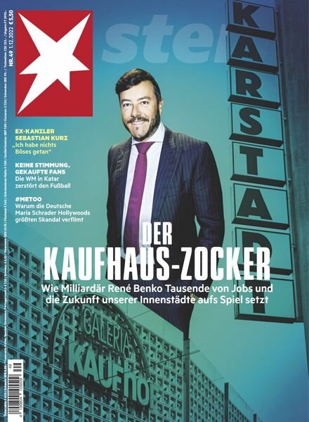Der Stern – 01 Dezember 2022 Cover