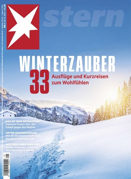 Der Stern – 29 Dezember 2022 Cover