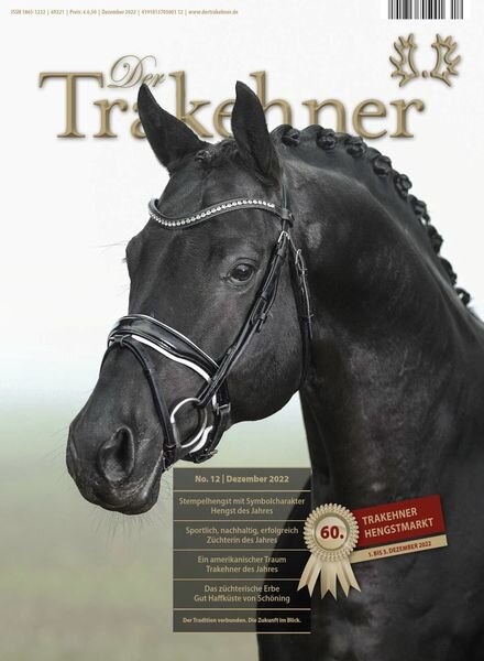 Der Trakehner – Dezember 2022 Cover