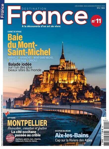 Destination France – decembre 2022 Cover