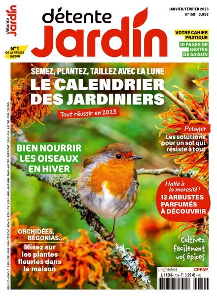 Detente Jardin – Janvier 2023 Cover