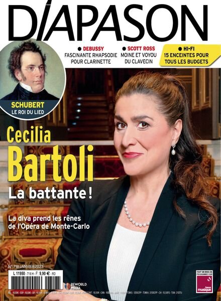 Diapason – janvier 2023 Cover