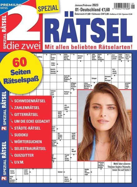 Die 2 Spezial Ratsel – Januar 2023 Cover