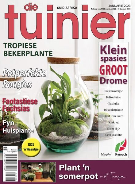 Die Tuinier Tydskrif – Januarie 2023 Cover