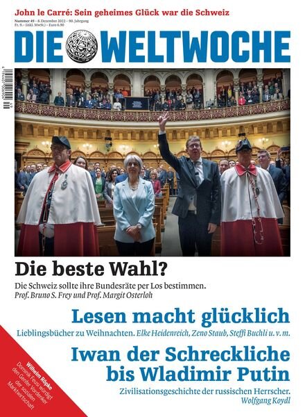Die Weltwoche – 08 Dezember 2022 Cover