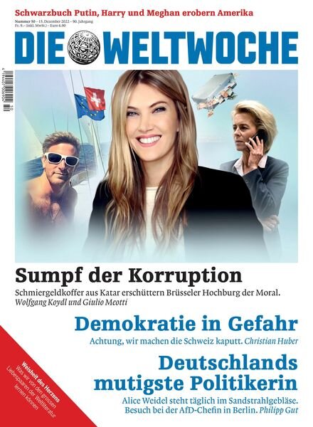 Die Weltwoche – 15 Dezember 2022 Cover
