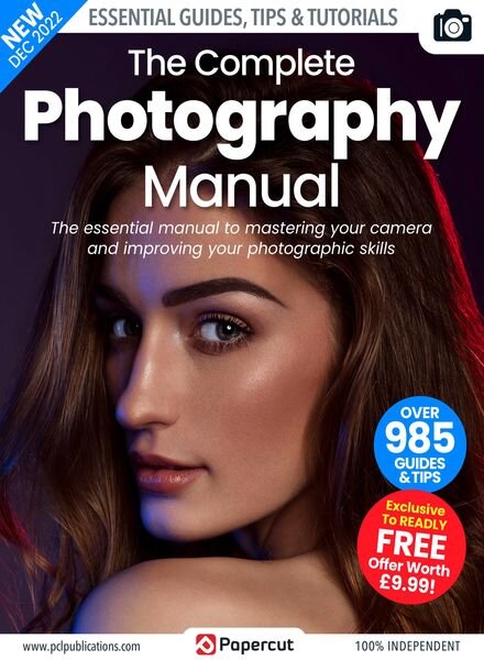 Digital Photography Complete Manual – December 2022 Cover