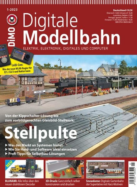 Digitale Modellbahn – Nr 1 2023 Cover