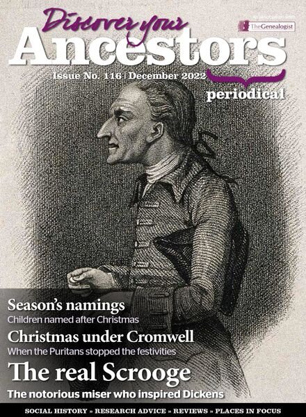 Discover Your Ancestors – December 2022 Cover