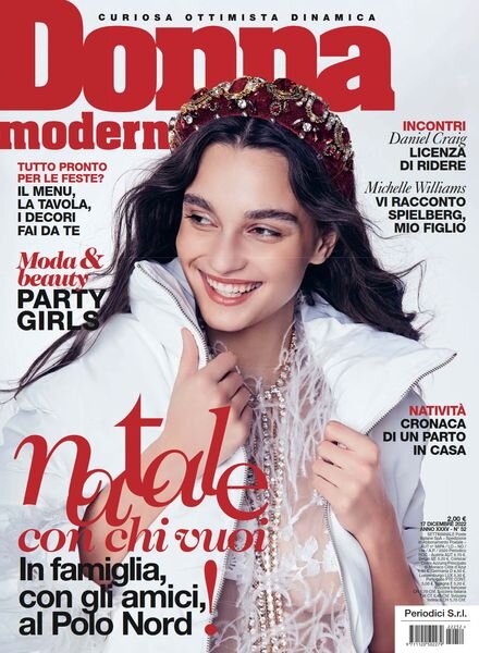 Donna Moderna – 17 Dicembre 2022 Cover