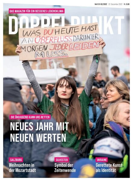 Doppelpunkt – 22 Dezember 2022 Cover