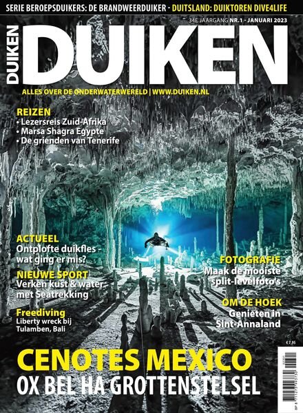 Duiken – januari 2023 Cover