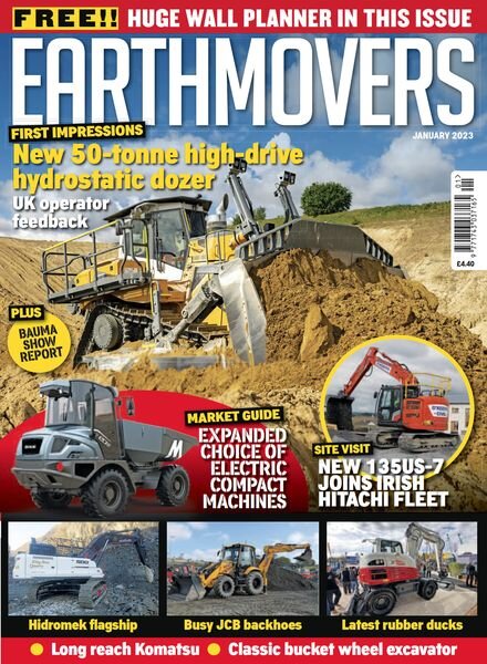 Earthmovers – January 2023 Cover
