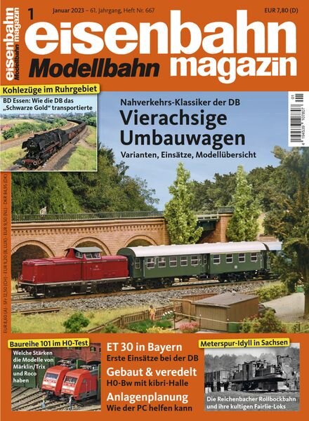 Eisenbahn Magazin – Januar 2023 Cover