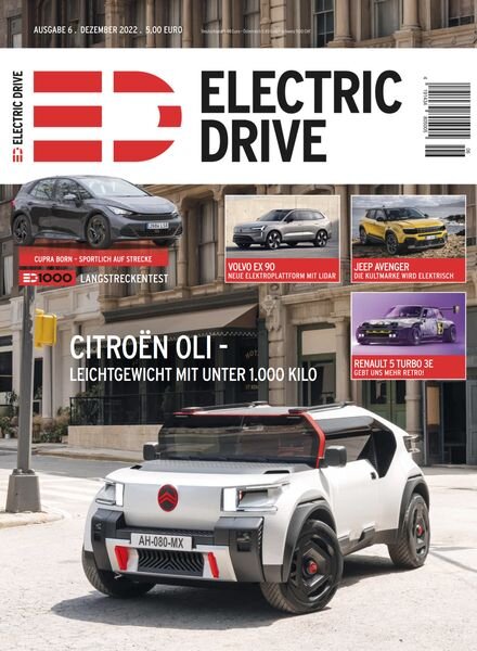 Electric Drive – Dezember 2022 Cover
