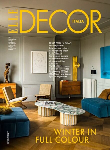 Elle Decor Italia English Edition – December 2022 – January 2023 Cover