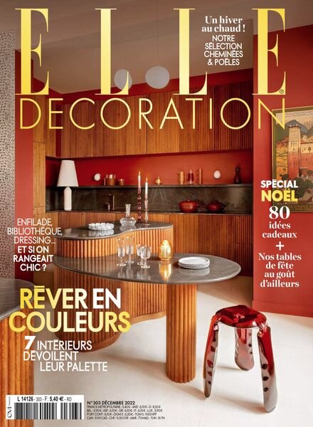 Elle Decoration France – decembre 2022 Cover