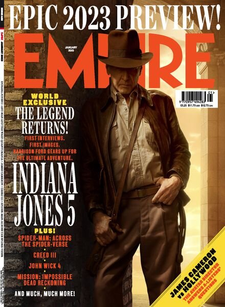 Empire UK – January 2023 Cover