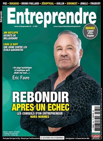 Entreprendre – 01 decembre 2022 Cover