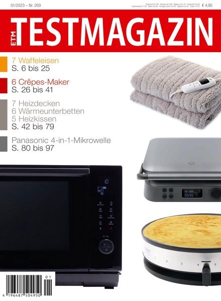 ETM Testmagazin – Januar 2023 Cover