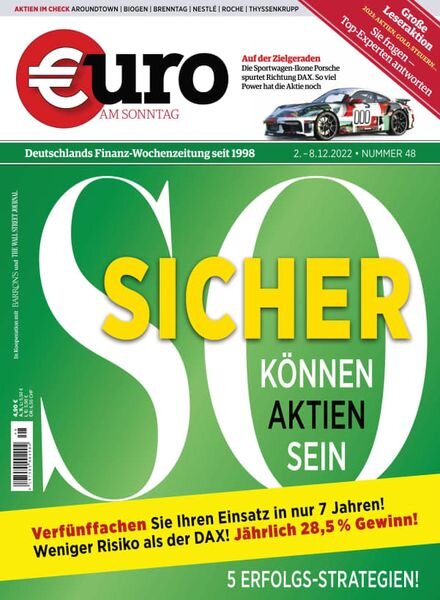 Euro am Sonntag – 02 Dezember 2022 Cover