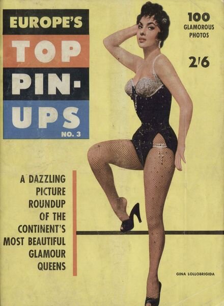 Europes Top Pin-Ups – n 3 1956 Cover