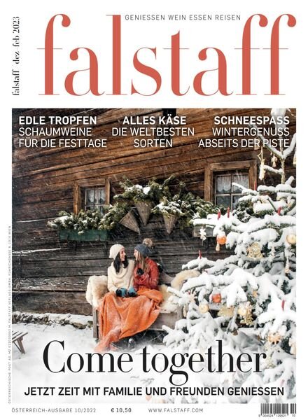 Falstaff Magazin Osterreich – Dezember 2022 Cover