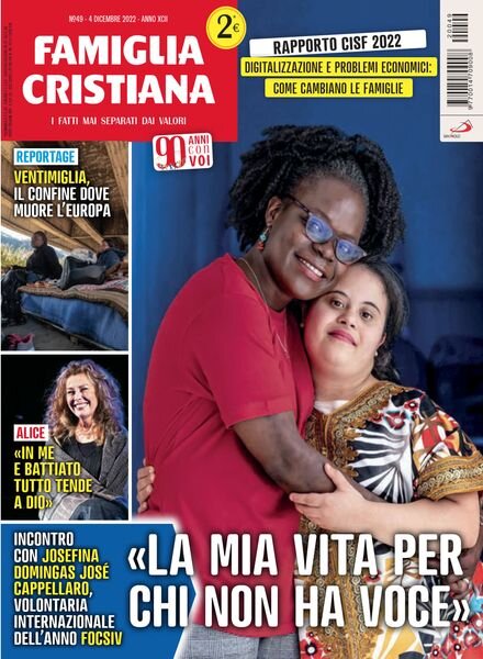 Famiglia Cristiana – 4 Dicembre 2022 Cover