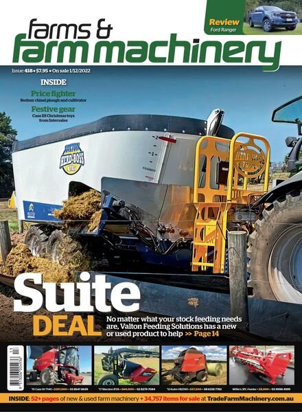 Farms and Farm Machinery – 18 November 2022 Cover