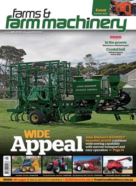 Farms and Farm Machinery – December 2022 Cover