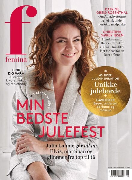 Femina Denmark – 01 december 2022 Cover