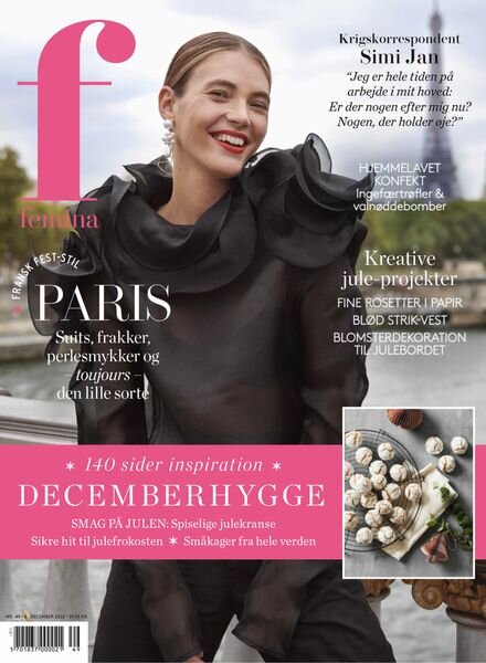 Femina Denmark – 08 december 2022 Cover