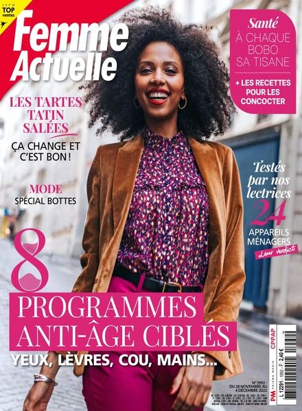 Femme Actuelle – 28 Novembre 2022 Cover