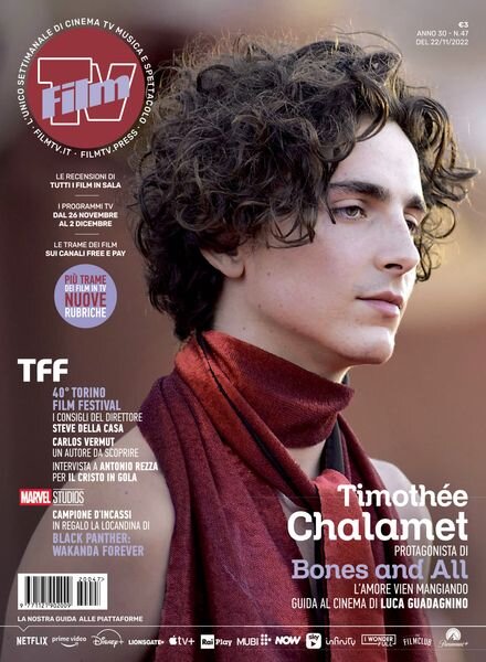 Film Tv – 22 Novembre 2022 Cover