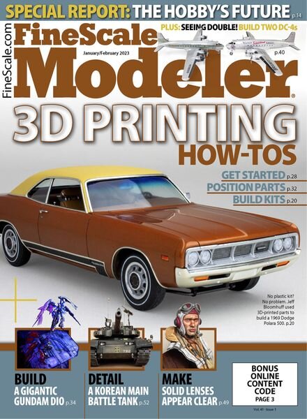 FineScale Modeler – January 2023 Cover