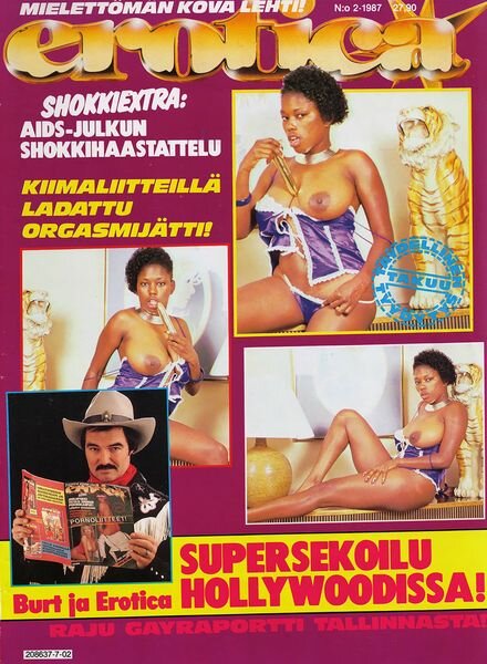 Finland’s Erotica – N 2 1987 Cover
