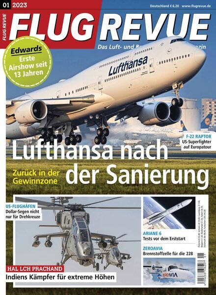 Flug Revue – Januar 2023 Cover