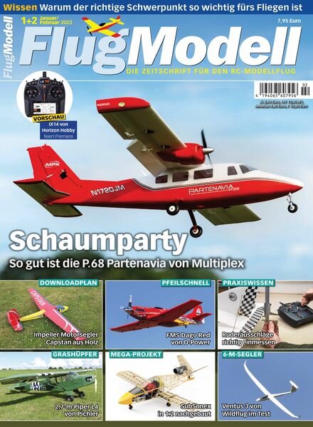 FlugModell – Januar 2023 Cover
