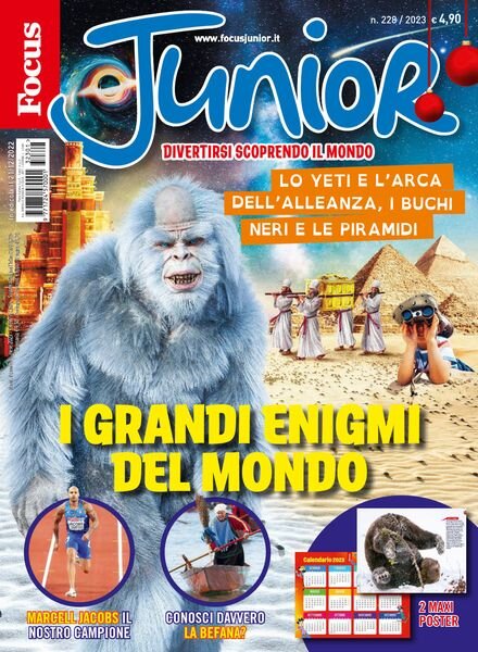Focus Junior – Gennaio 2023 Cover